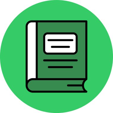 kitap vektör illüstrasyon tasarımı