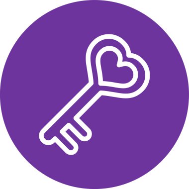 anahtar simgesi, vektör illüstrasyonu