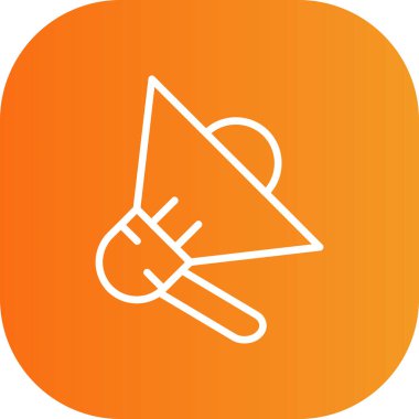 Eşsiz Uydu Vektör Satırı Simgesi