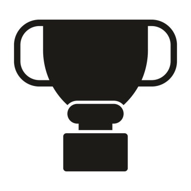 Kupa ödülü ikonu. Basit tasarım.