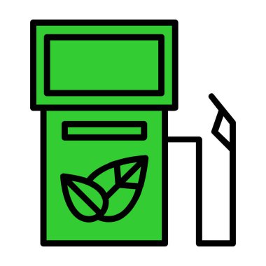 vektör ekoloji simgesi, illüstrasyon