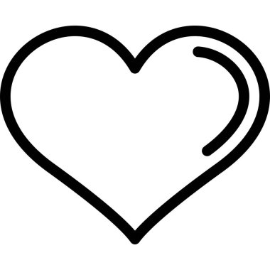 kalp ağı simgesi, vektör illüstrasyonu