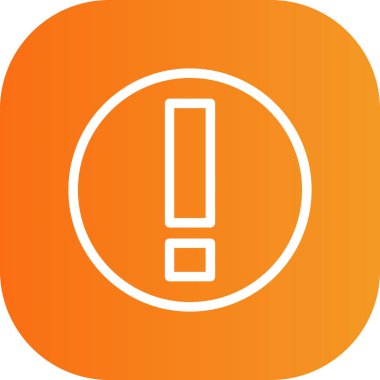 ünlem işareti vektör simgesi