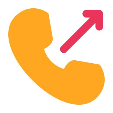 telefon simgesi vektör illüstrasyonu