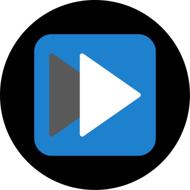 çalma düğmesi vektör simgesi