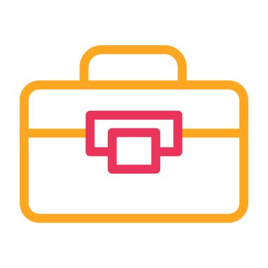 Evrak Çantası'nı web simgesi, vektör çizim