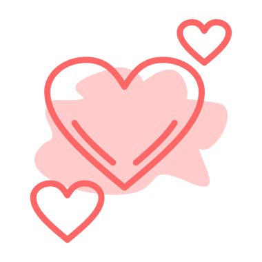 Vektör Kalp Simgesi illüstrasyonu