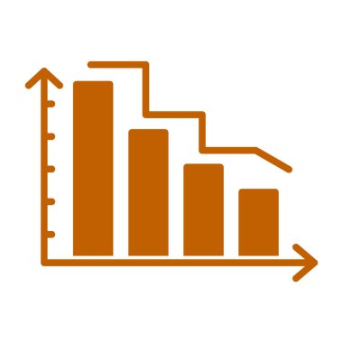 grafik ikonu vektör illüstrasyonu