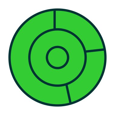 Modern oto tamir simgesinin vektör illüstrasyonu