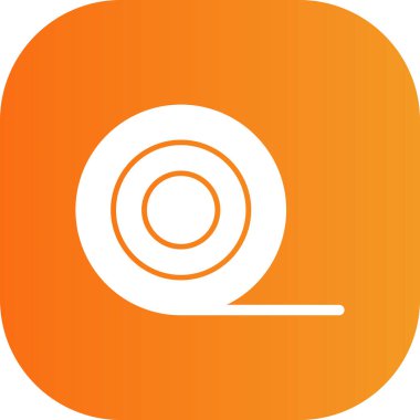 Bir çember simgesinin vektör illüstrasyonu