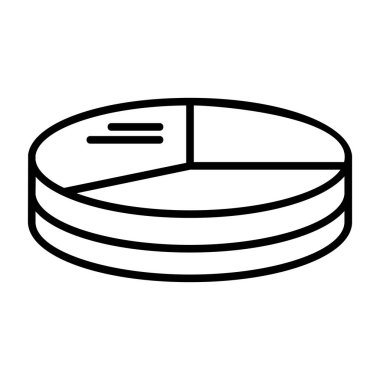 Pasta çizelgesi simgesi, özet biçimi