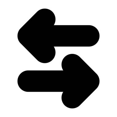 ok yönü ok simgesi ana hat biçiminde