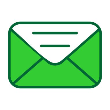 E- posta simgesi vektör illüstrasyonu