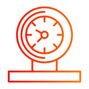 Saatin vektör illüstrasyonu