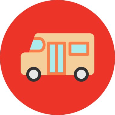 - Araba. Web simgesi basit illüstrasyon