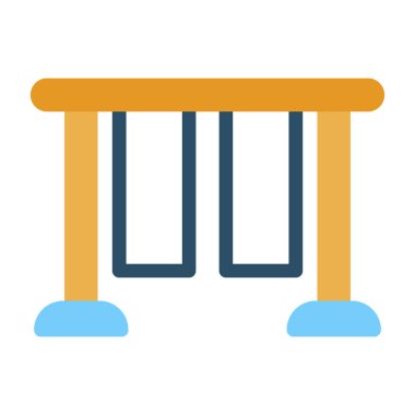 Salla. Web simgesi basit illüstrasyon