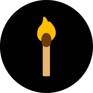 vektör ateş simgesi illüstrasyonu