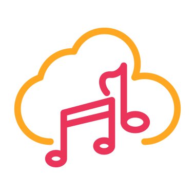 vektör içinde vektör müzik simgesi