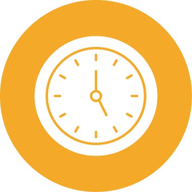 çalar saat simgesi, vektör tasarımı