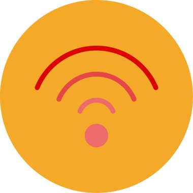 Wi-Fi simge çizimi sinyali