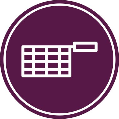 Modern b 'nin vektör illüstrasyonu eksik simgesi