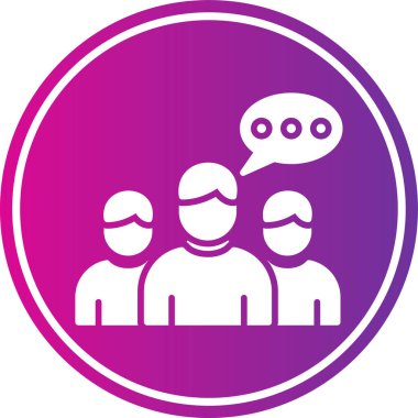 İnsan simgesinin vektör illüstrasyonu