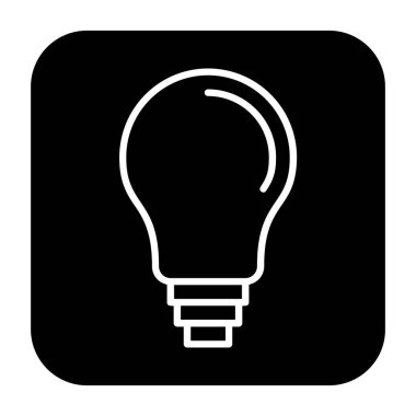 Fikir simgesi vektör illüstrasyonu