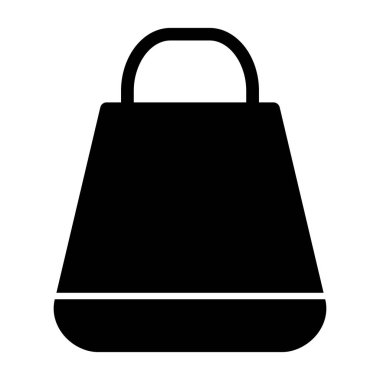 çanta simgesi vektör illüstrasyonu