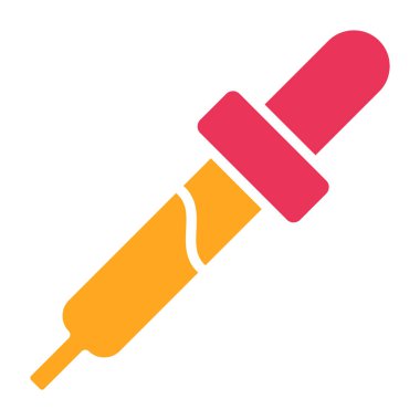 Kalem. Web simgesi basit illüstrasyon