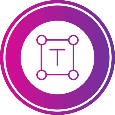 Modern b 'nin vektör illüstrasyonu eksik simgesi