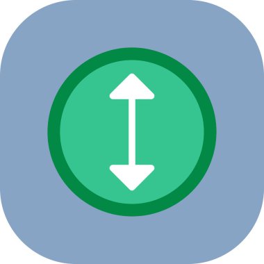 Modern simgenin vektör illüstrasyonu