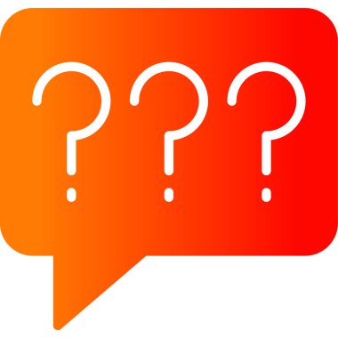 soru işaretleri vektör simgesi