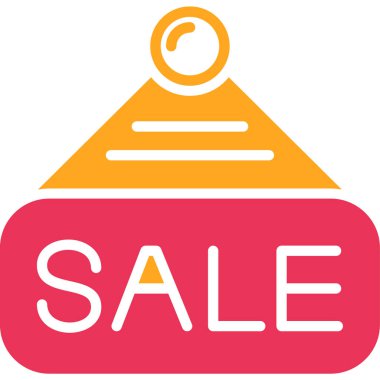 Alışveriş tabelası. Basit tasarım