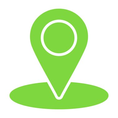 Harita işaretleyici vektör simgesi