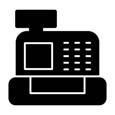 Seo ve teknoloji simgesinin vektör illüstrasyonu