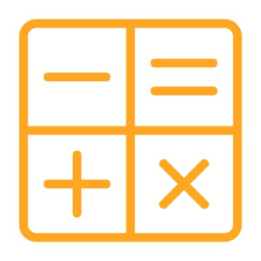 hesap makinesi matematik renk simgesi