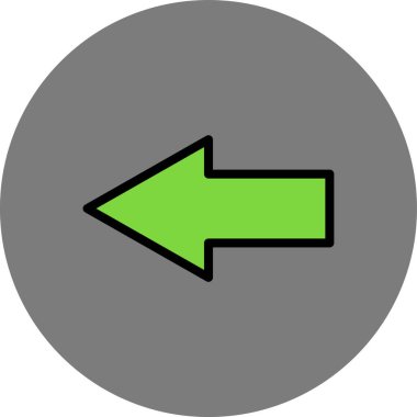 Ok. Web simgesi basit tasarım