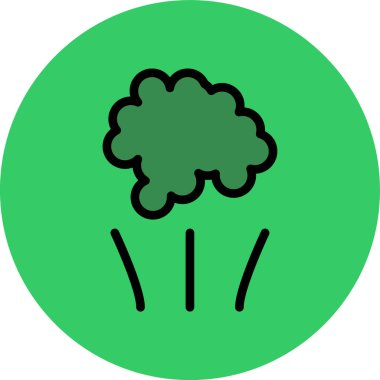 Bulut. Web simgesi basit illüstrasyon