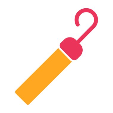 Tek bir izole simgenin vektör illüstrasyonu.