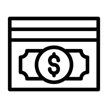 Para Vektörü simgesi kolayca düzenleyebilir ya da düzenleyebilir