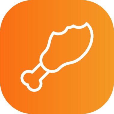 Benzersiz hot dog vektör simgesi