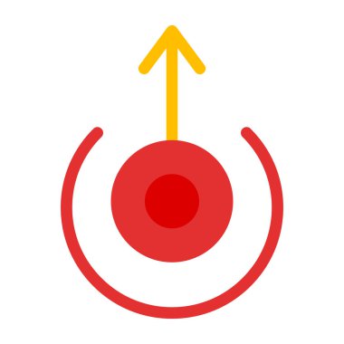 hedef simge vektör illüstrasyonu