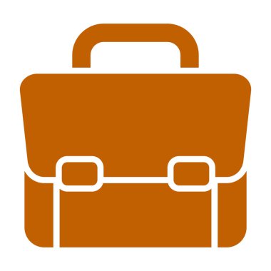 evrak çantası simgesi, vektör illüstrasyonu