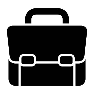 evrak çantası ikonu vektör illüstrasyonu