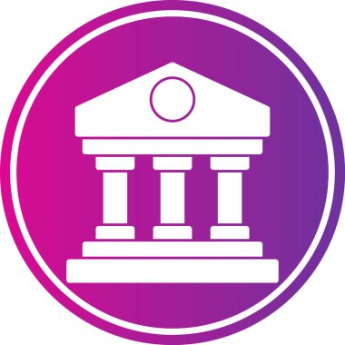 Modern yapı simgesinin vektör illüstrasyonu