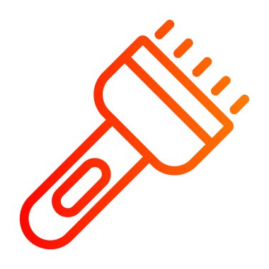 Bir dolgu simgesinin vektör illüstrasyonu