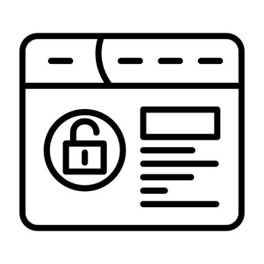 Güvenlik kilidi simgesini kilitle. Beyaz arkaplanda izole edilmiş web tasarımı için ana güvenlik koruma kilidi vektör simgesi