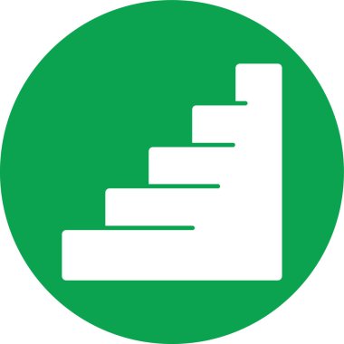 Bir merdivenin vektör çizimi