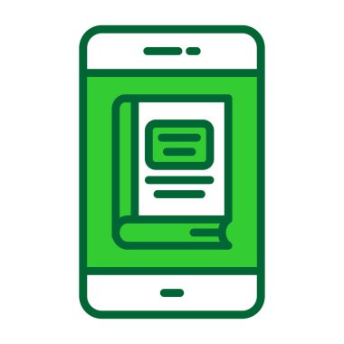 ekran vektör simgesi olan cep telefonu