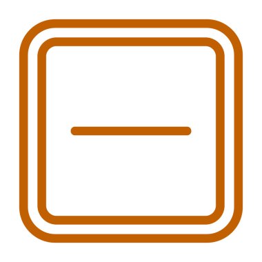 kare simge vektör illüstrasyonu